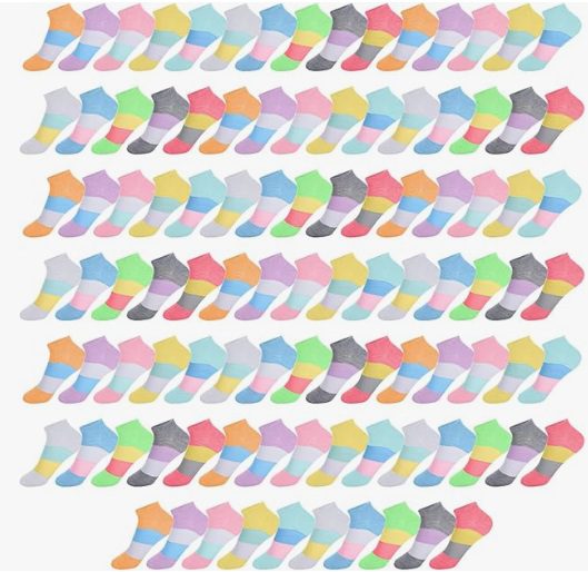 A colorful geometric pattern with overlapping shapes.